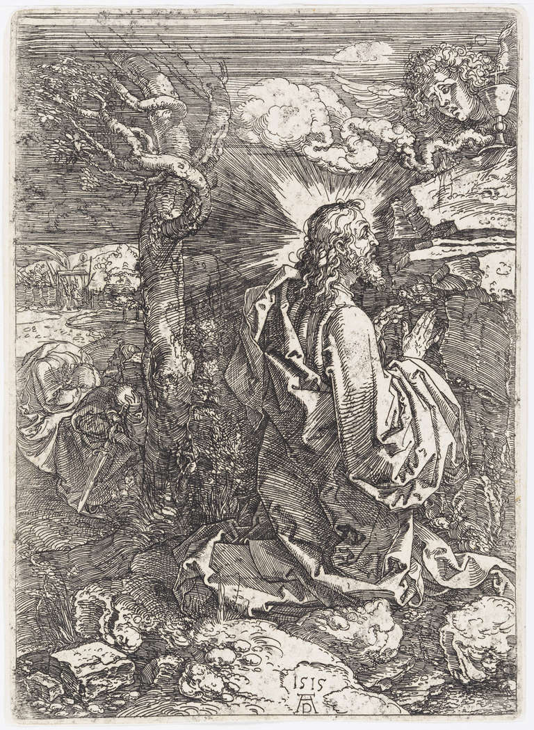 Albrecht Dürer Figurative Print - The Agony in the Garden
