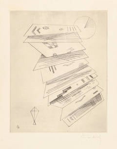 Wassily Kandinsky - Bauhaus de Dessau, Print For Sale at 1stdibs
