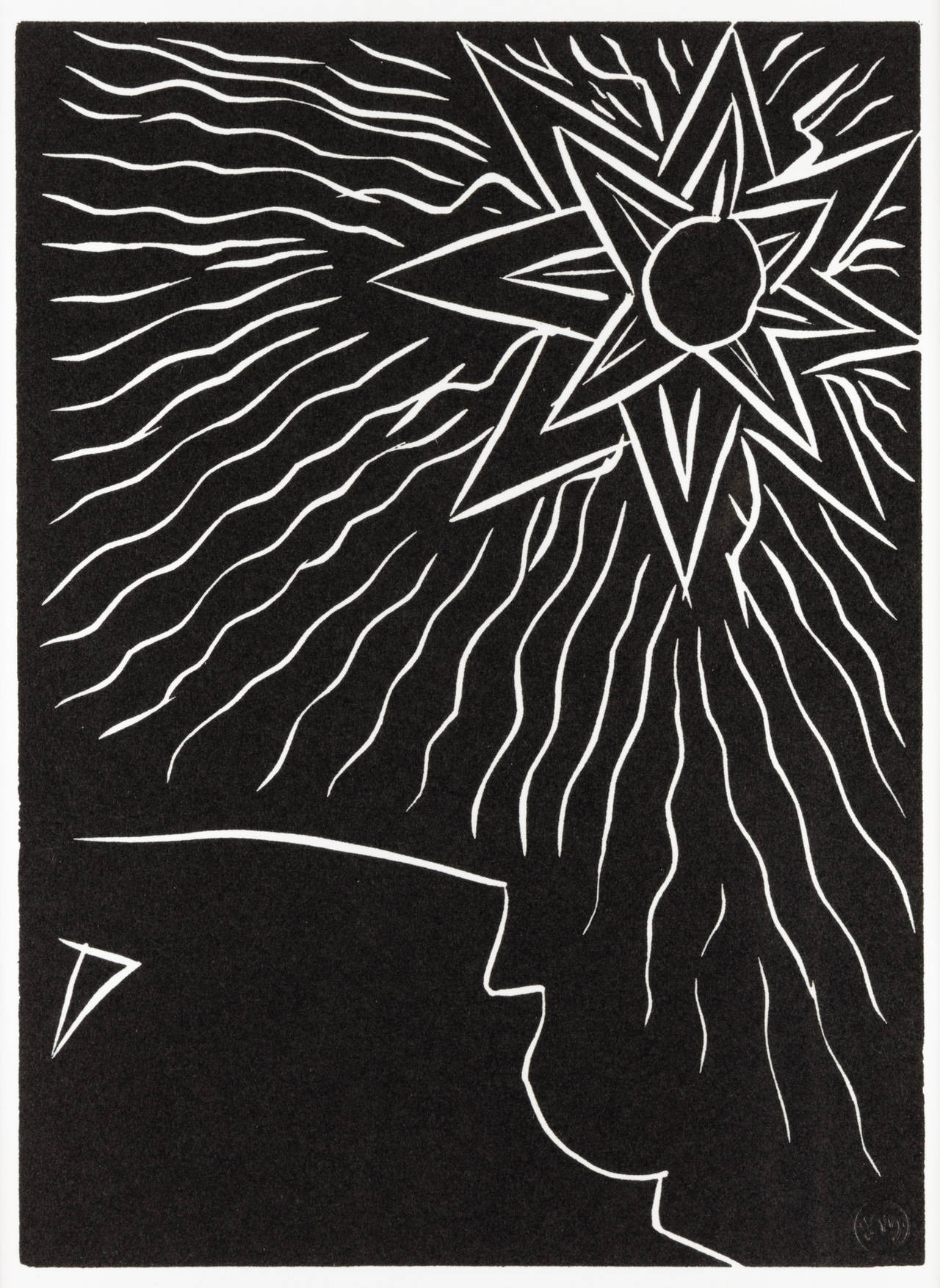 Henri Matisse Figurative Print - . . . MAIS SOUDAIN LE SOLEIL, SECOUANT SA CRINIÈRE . (Variant I)