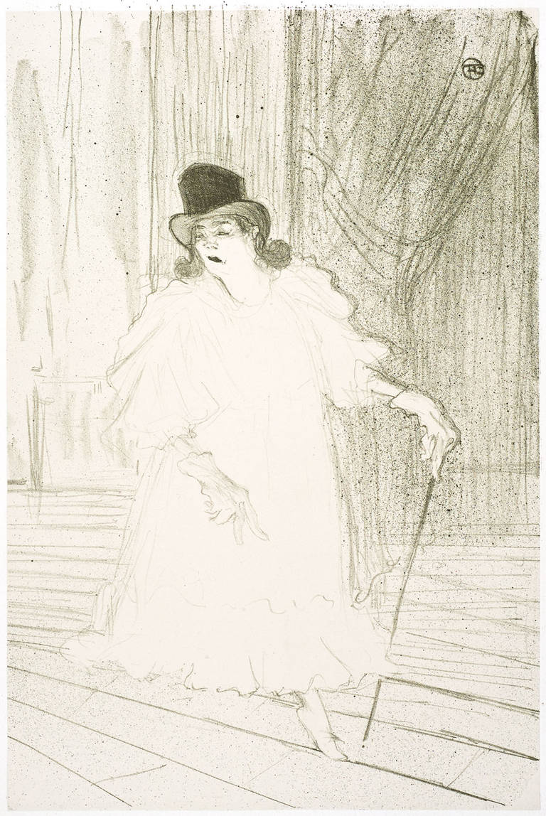 Henri de Toulouse-Lautrec Figurative Print – Cecy Loftus
