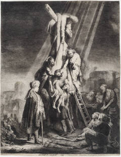 DESCENT FROM THE CROSS: SECOND PLATE