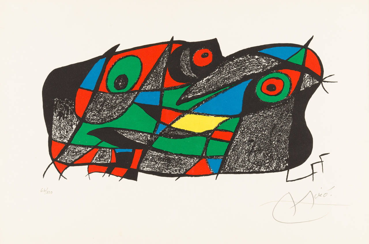 Joan Miró Abstract Print - Fotoscop