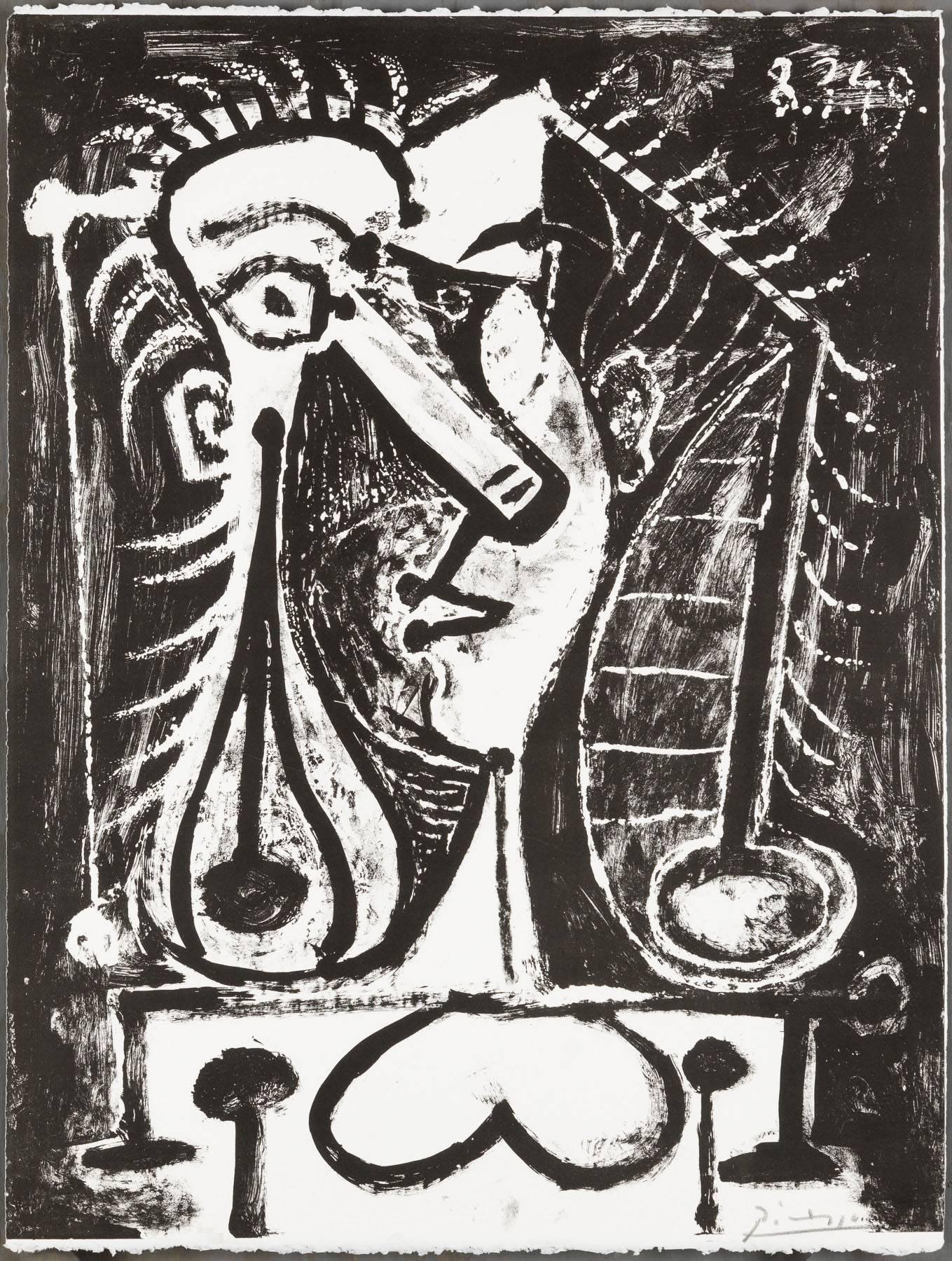 Pablo Picasso Abstract Print - Figure Composée I