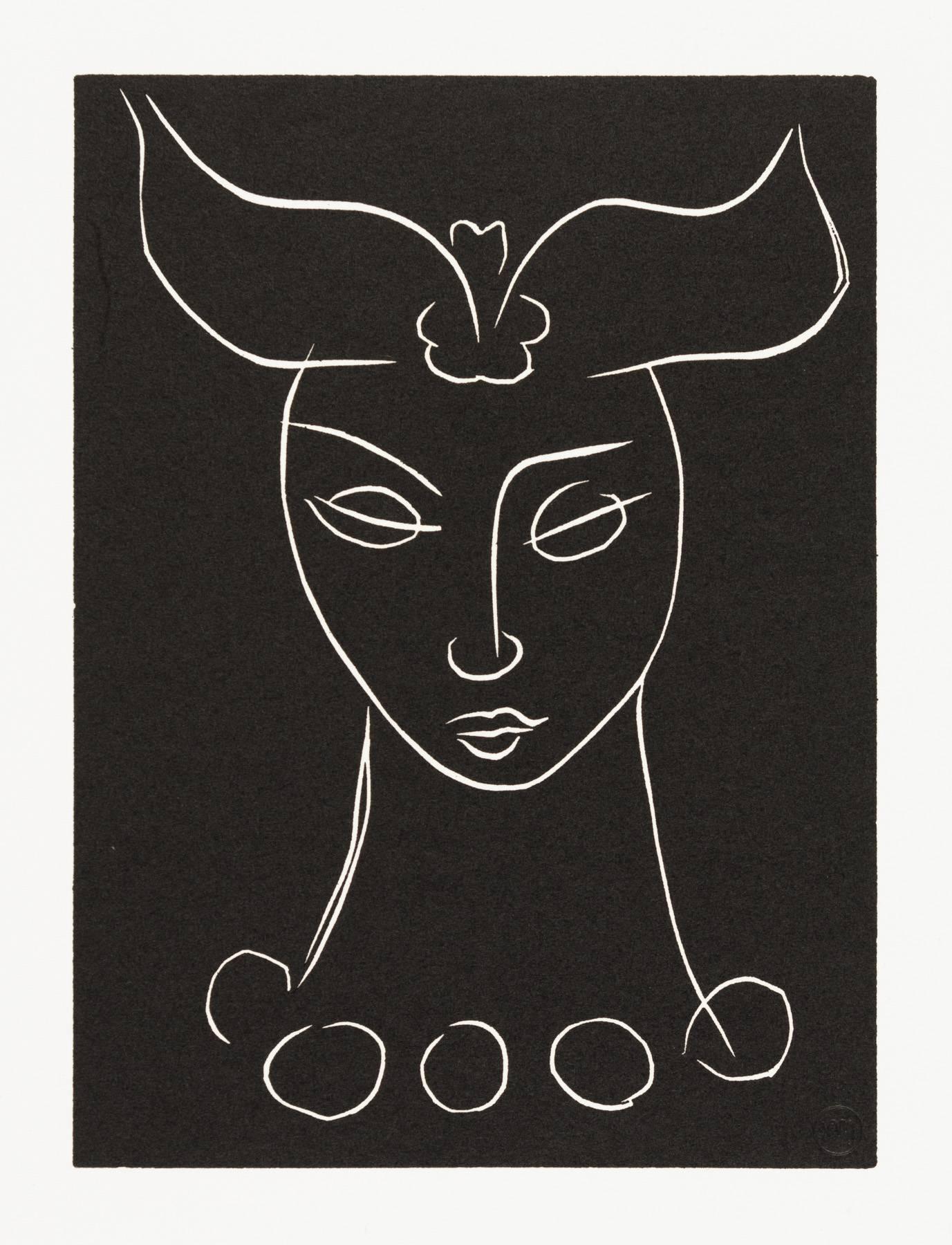 Henri Matisse Figurative Print - Frontispiece (Variant 1)