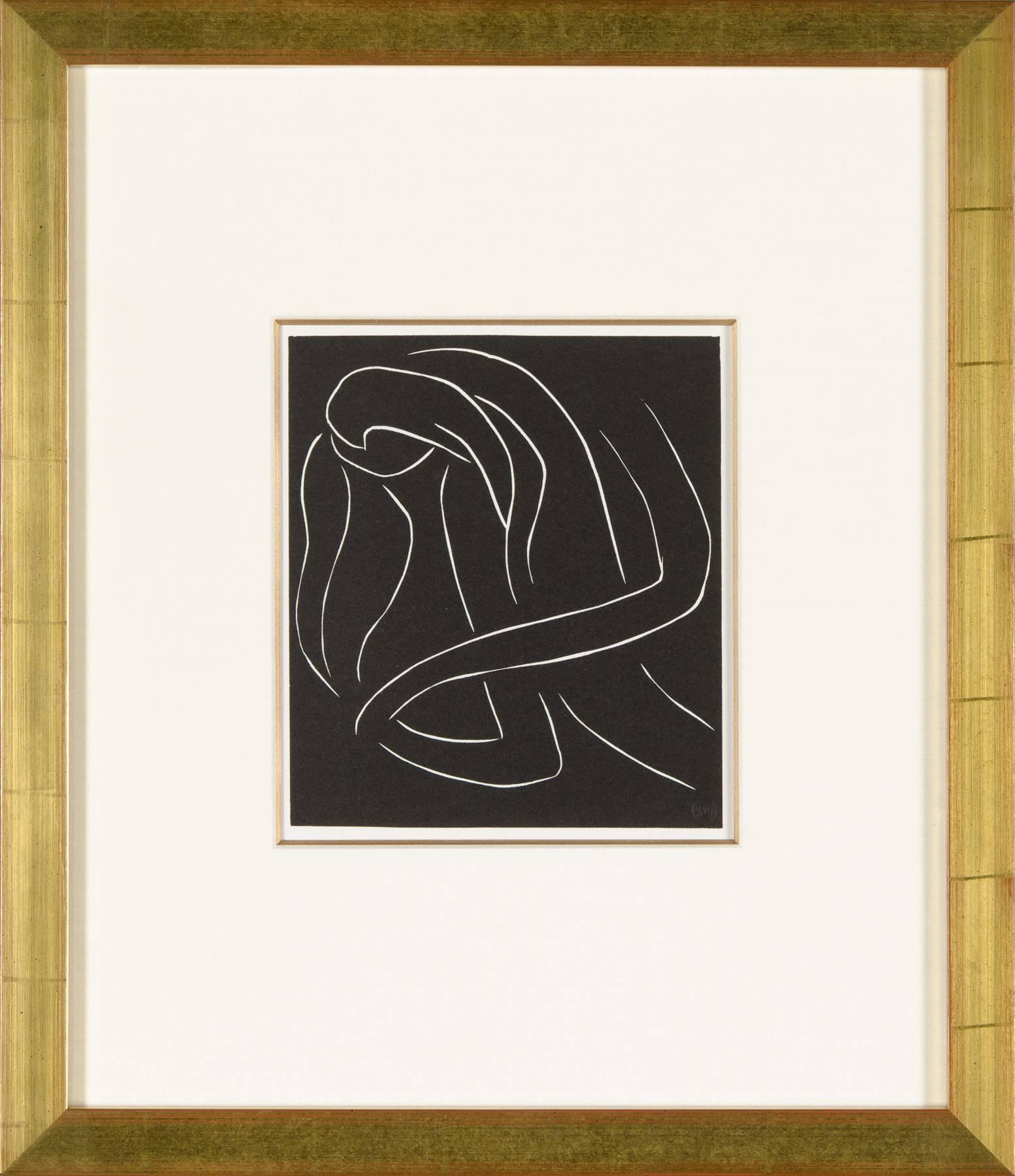 . . . ET SE COUCHER CHAQUE SOIR DANS SON MALHEUR...  - Print de Henri Matisse