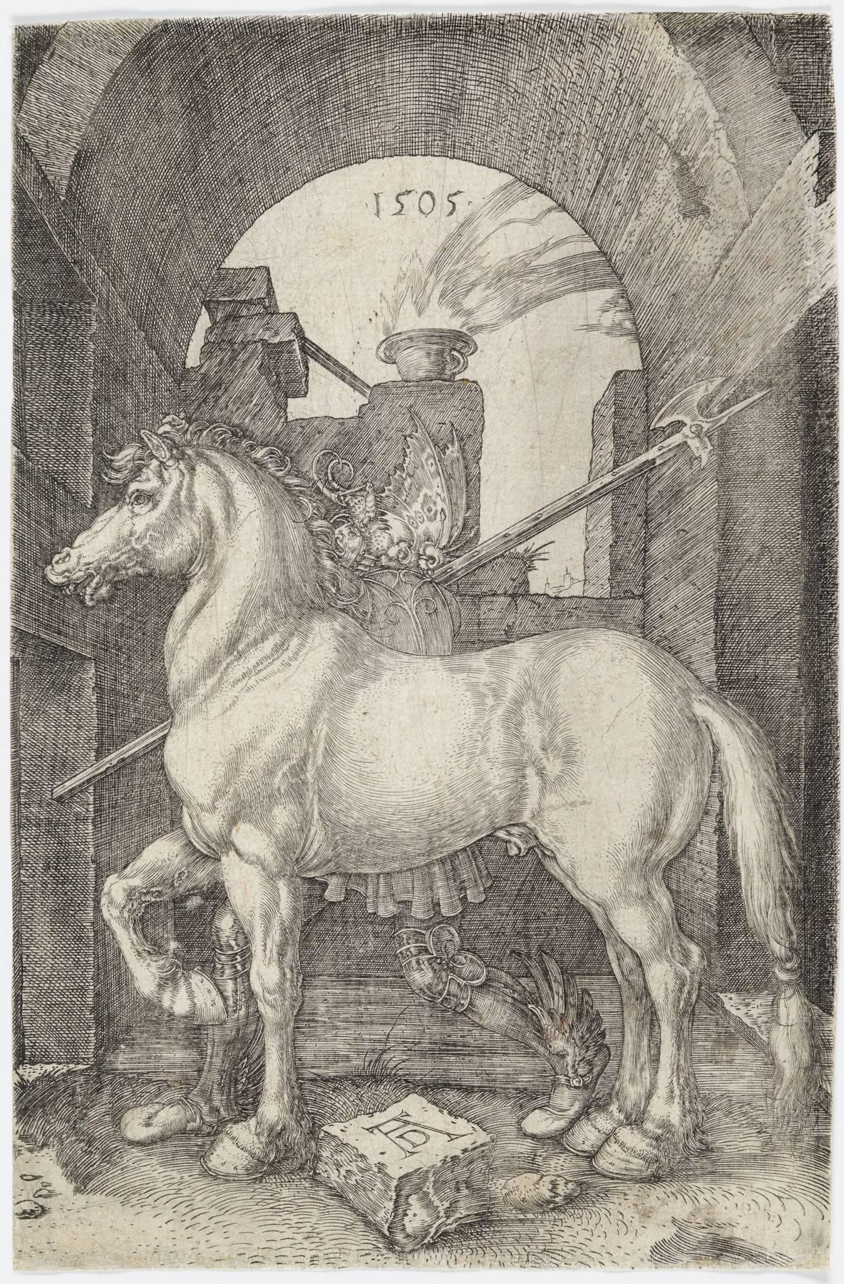 Albrecht Dürer Animal Print - The Small Horse