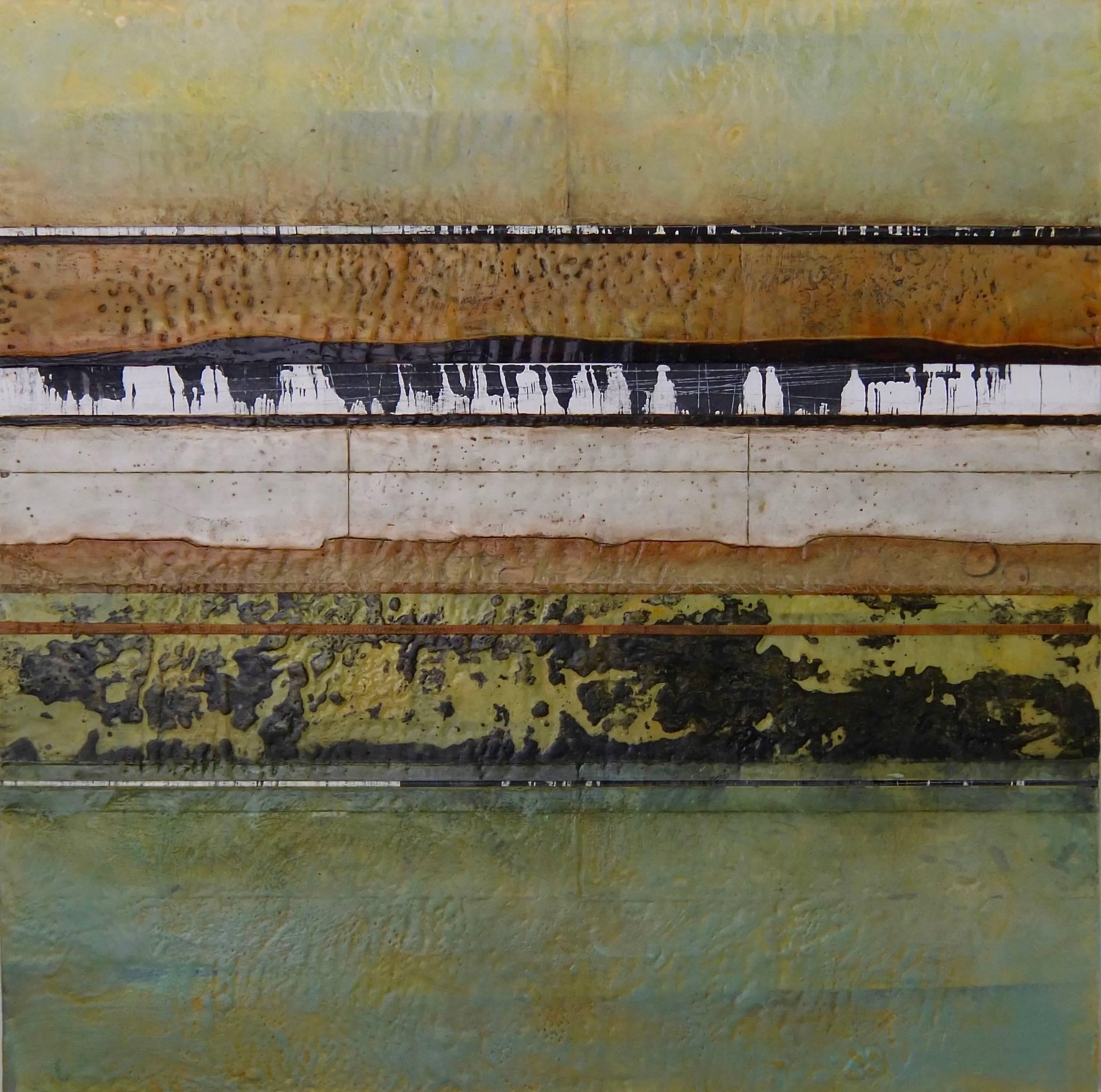 Jeff Juhlin Abstract Painting - Stratum #22