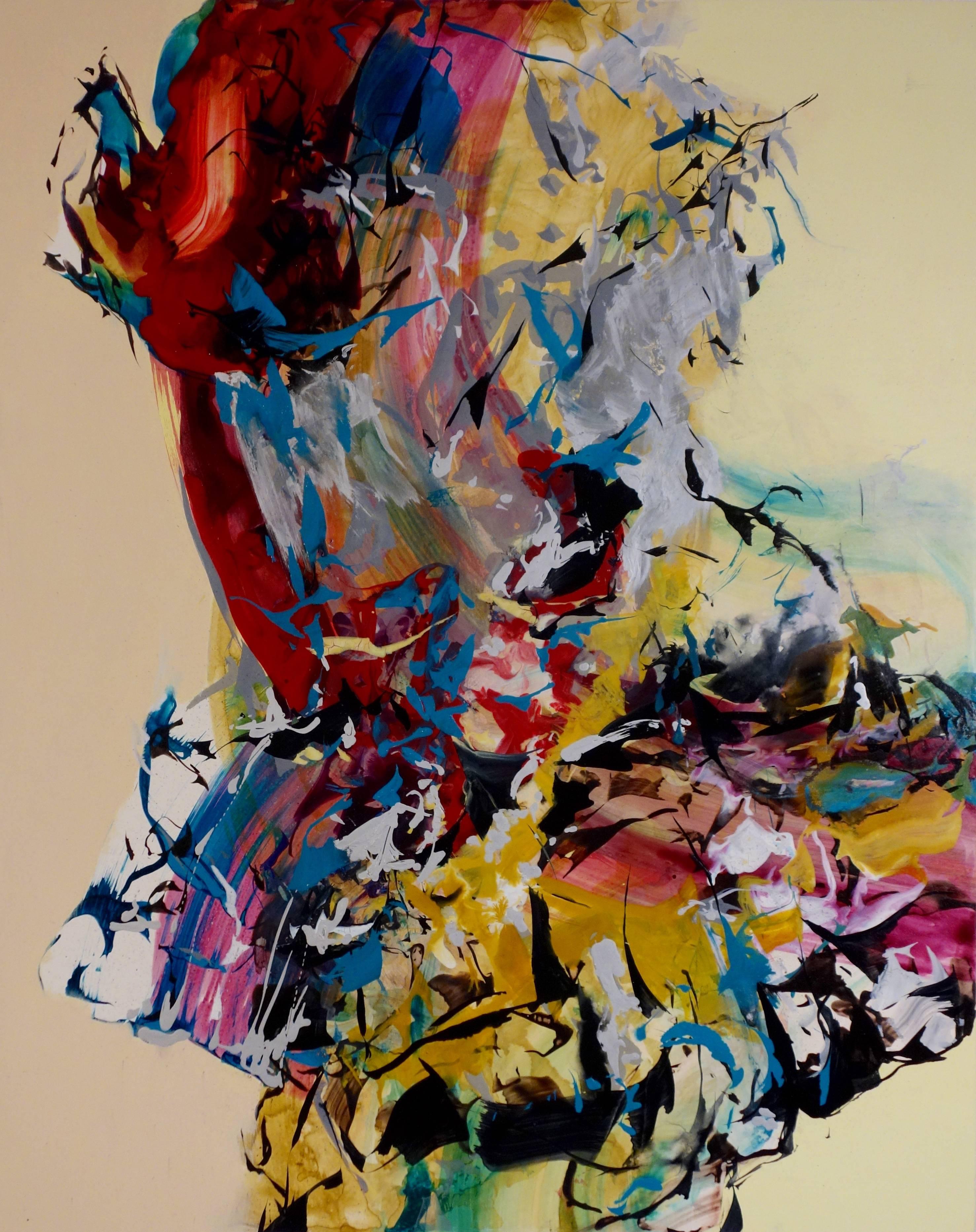 Kim Piotrowski Abstract Painting - Jangle