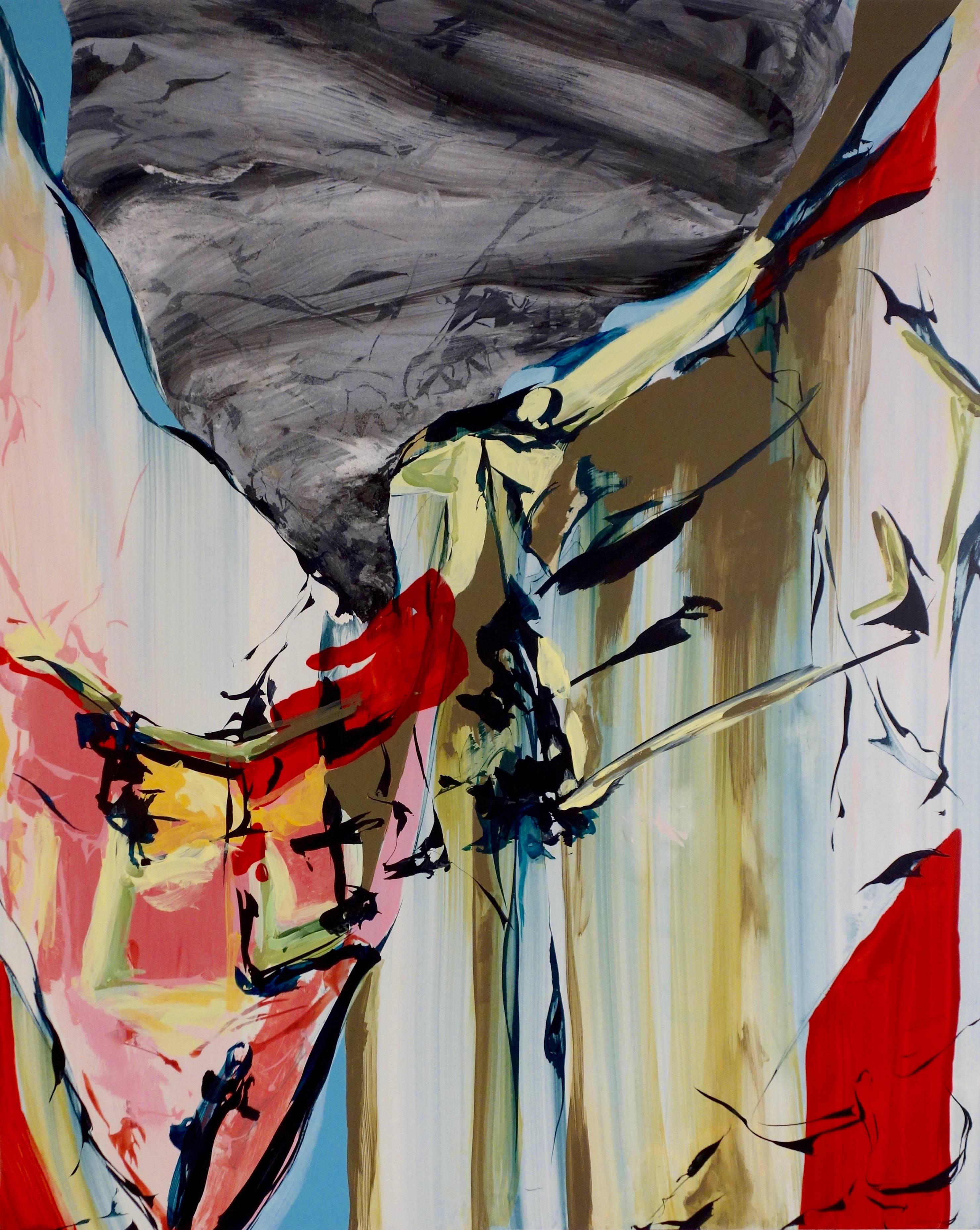Kim Piotrowski Abstract Painting - Lost Trail