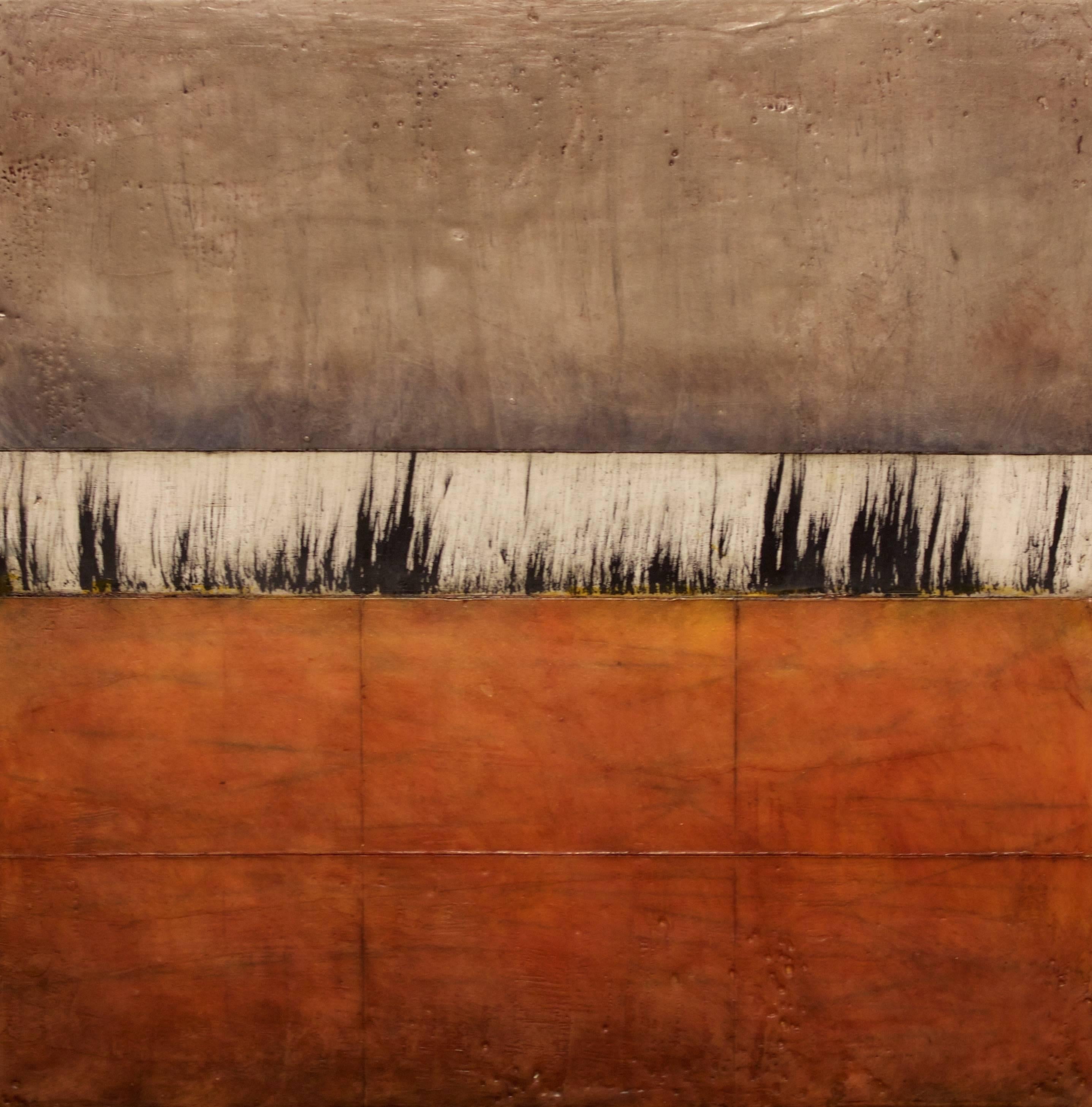 Jeff Juhlin Abstract Painting - Strata and Flow #10