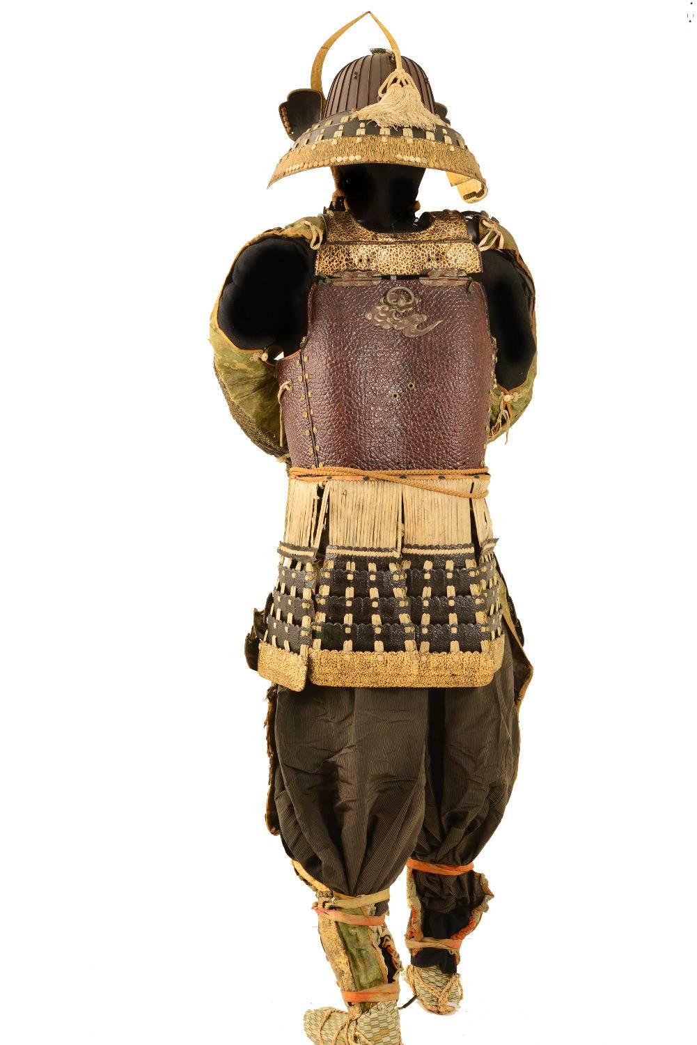 Spectacular Samurai armor from Kaga Province For Sale 2