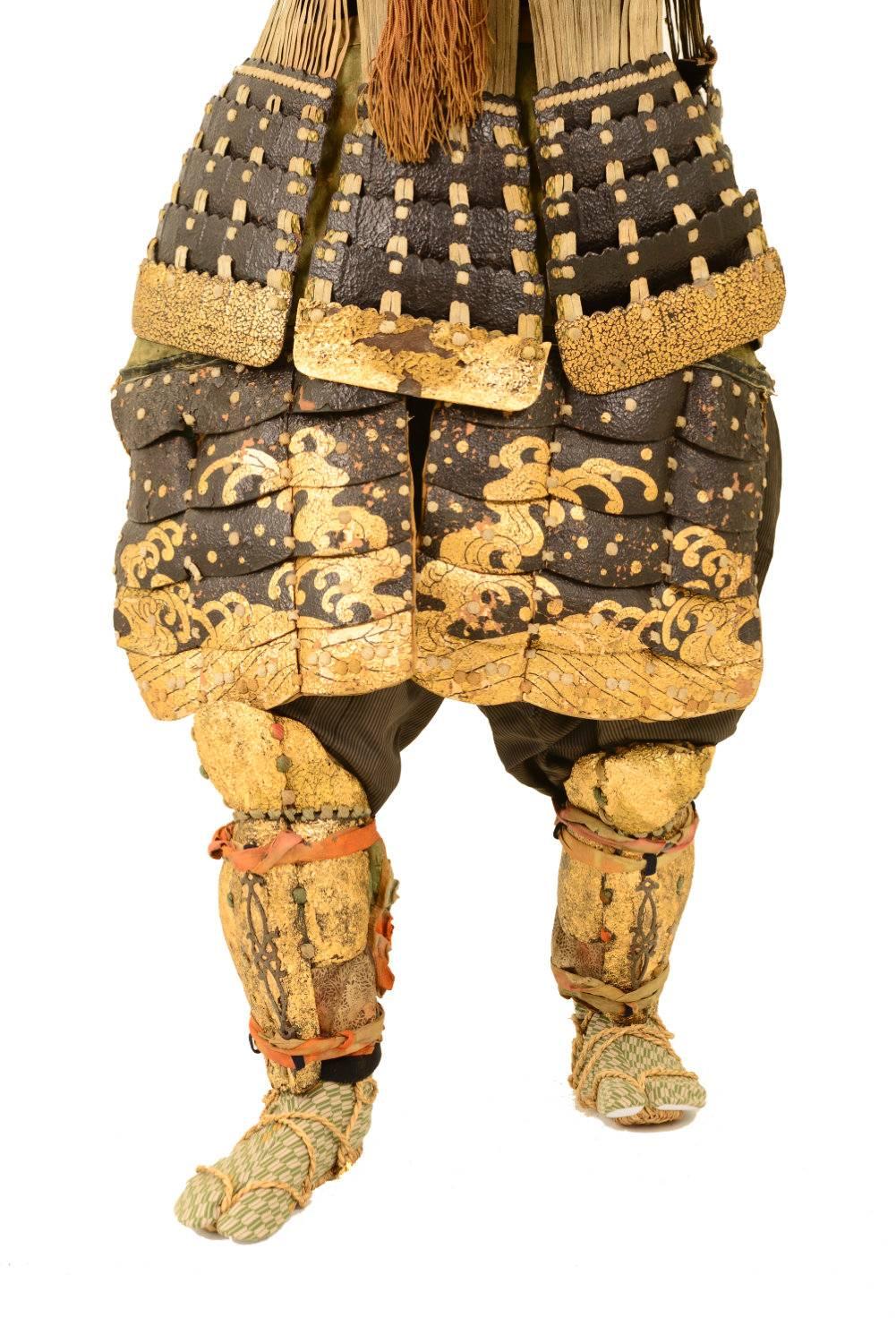 samurai armor statue