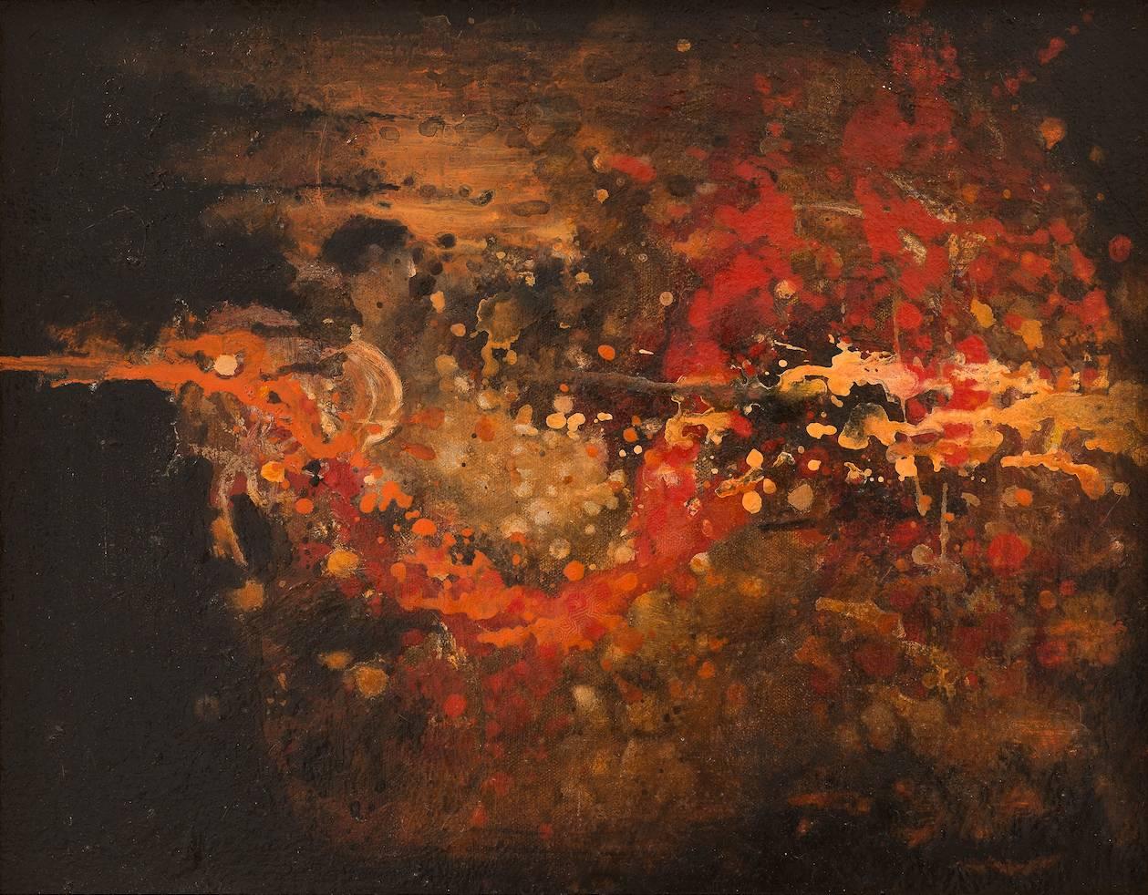 Roger Van Ouytsel Abstract Painting - Dragon