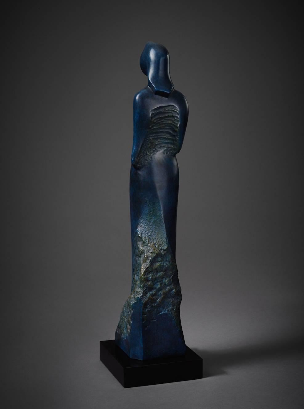 Chiara (bronze) - Sculpture by Claire McArdle