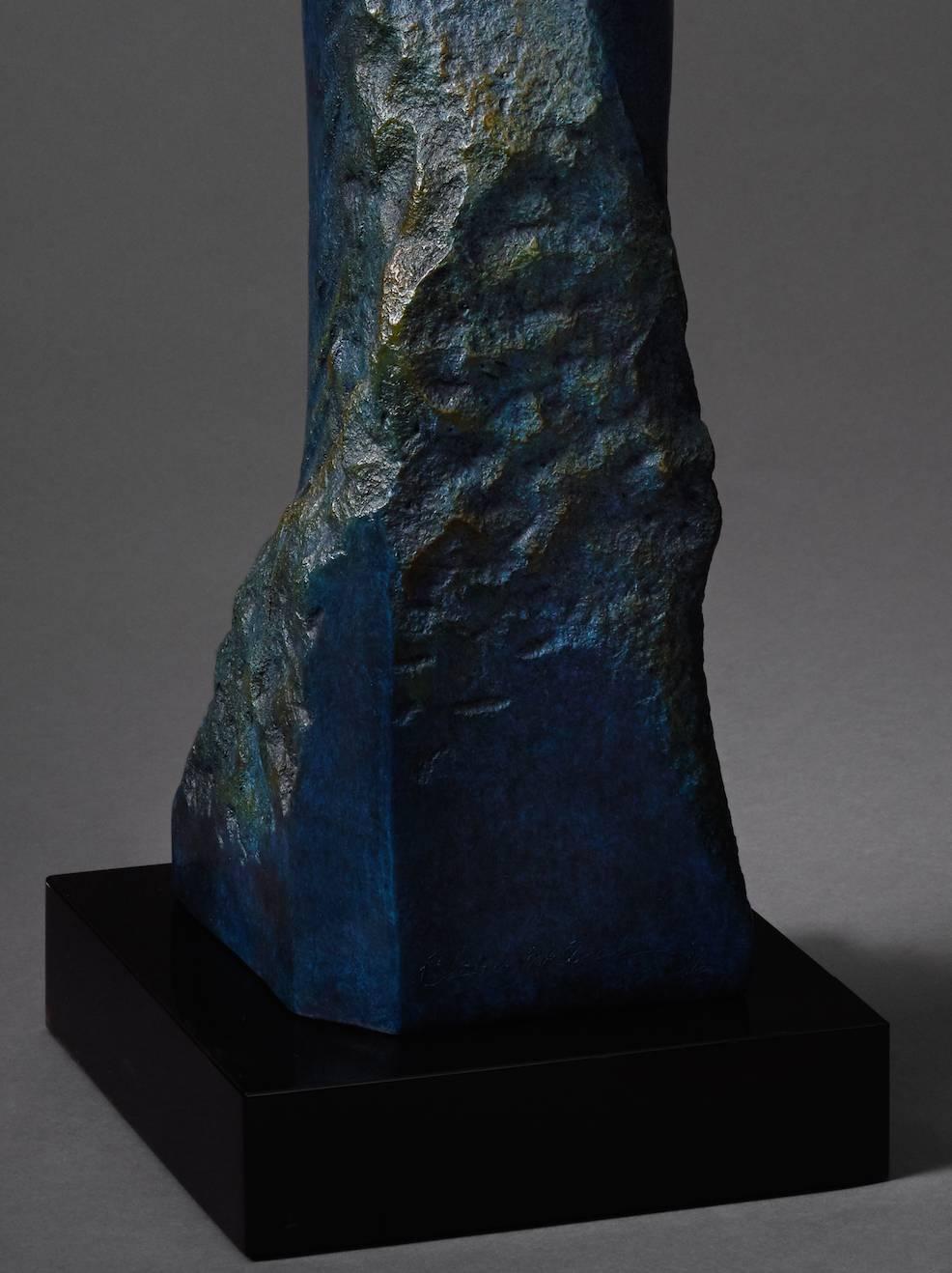 Chiara (bronze) - American Modern Sculpture by Claire McArdle