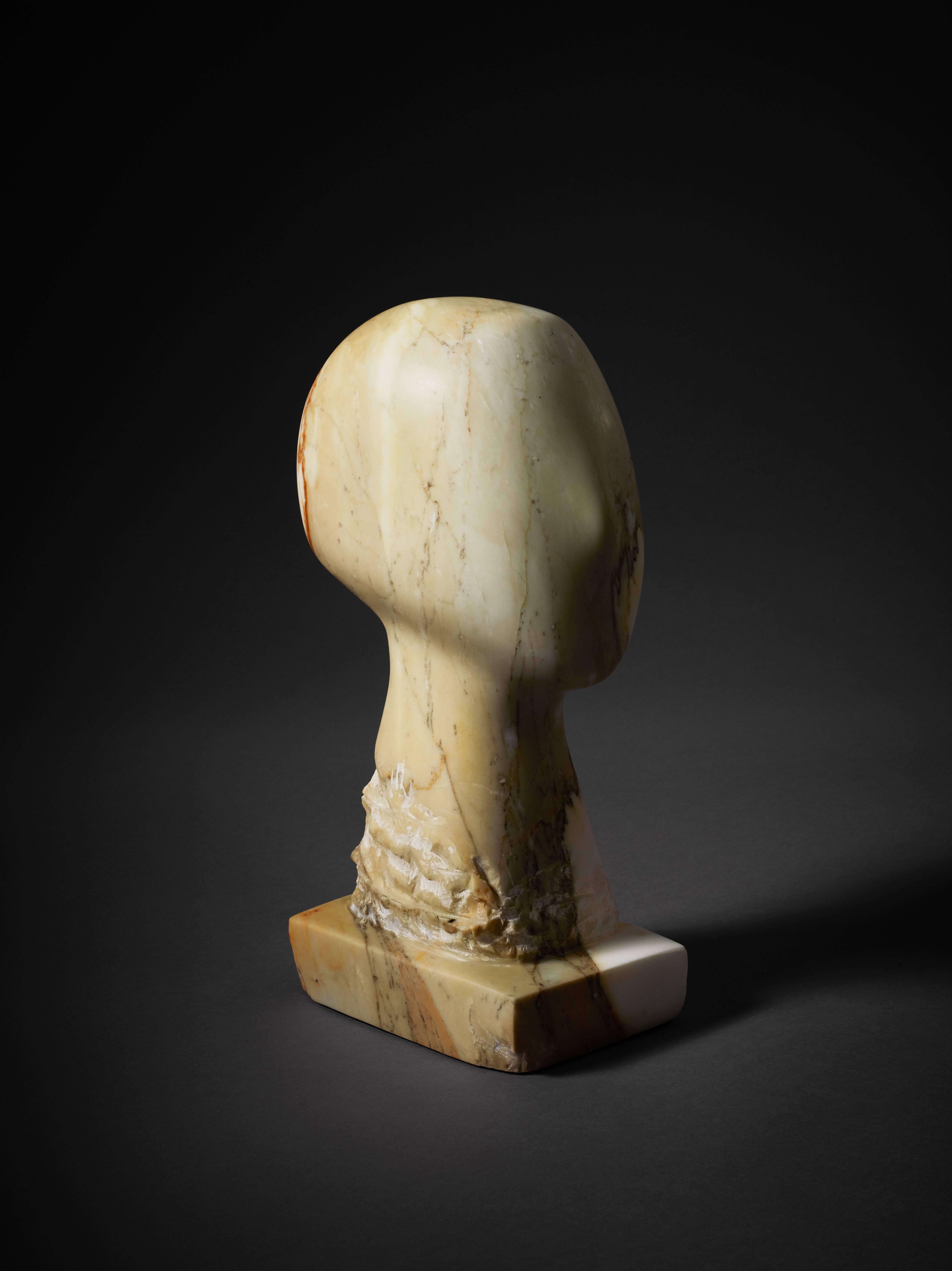 Claire McArdle Figurative Sculpture - Caryatid Head