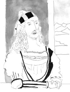 Self-Portrait after Albrecht Dürer