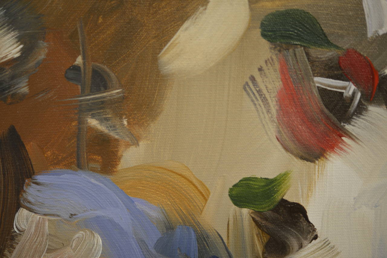 Blue I, (after Bruegel)