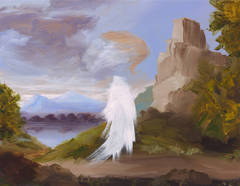 Flight IV, (after Poussin)