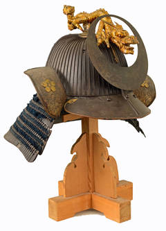 Antique "Kabuto" Samurai Helmet