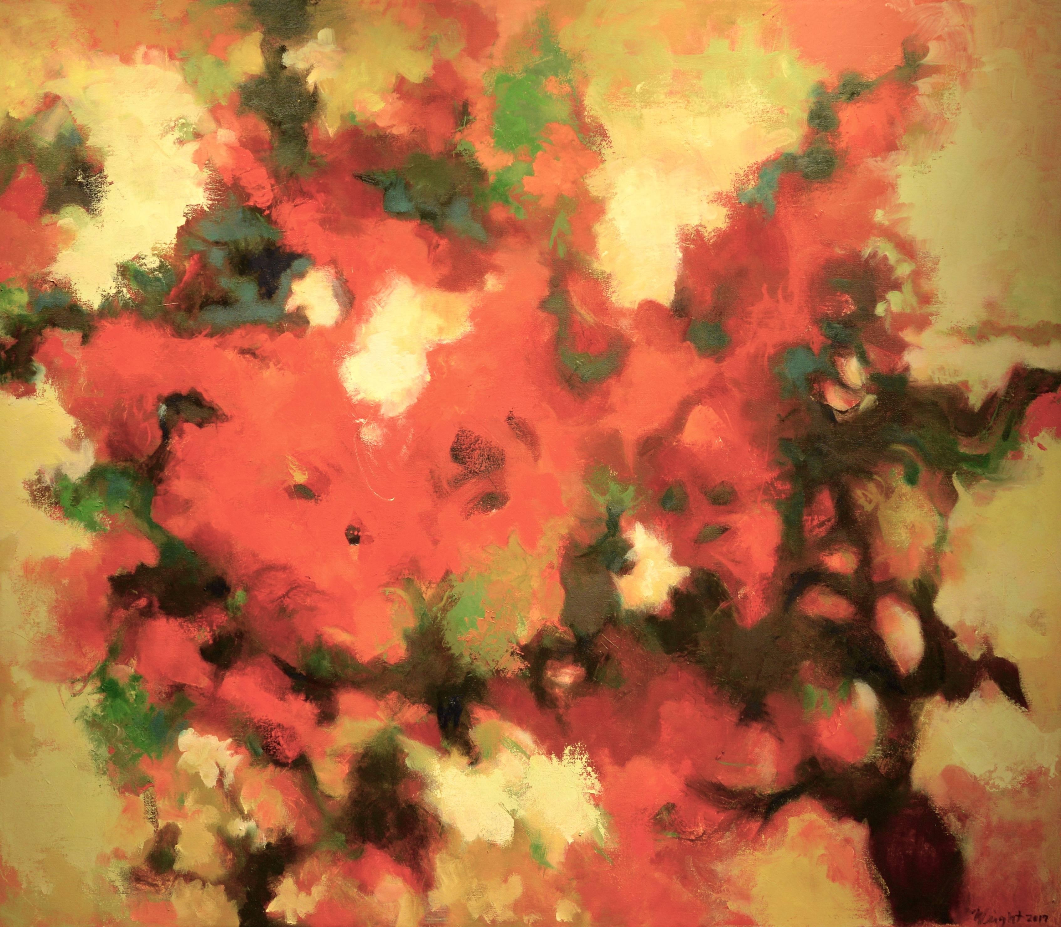 Michael Wright Abstract Painting - Bower