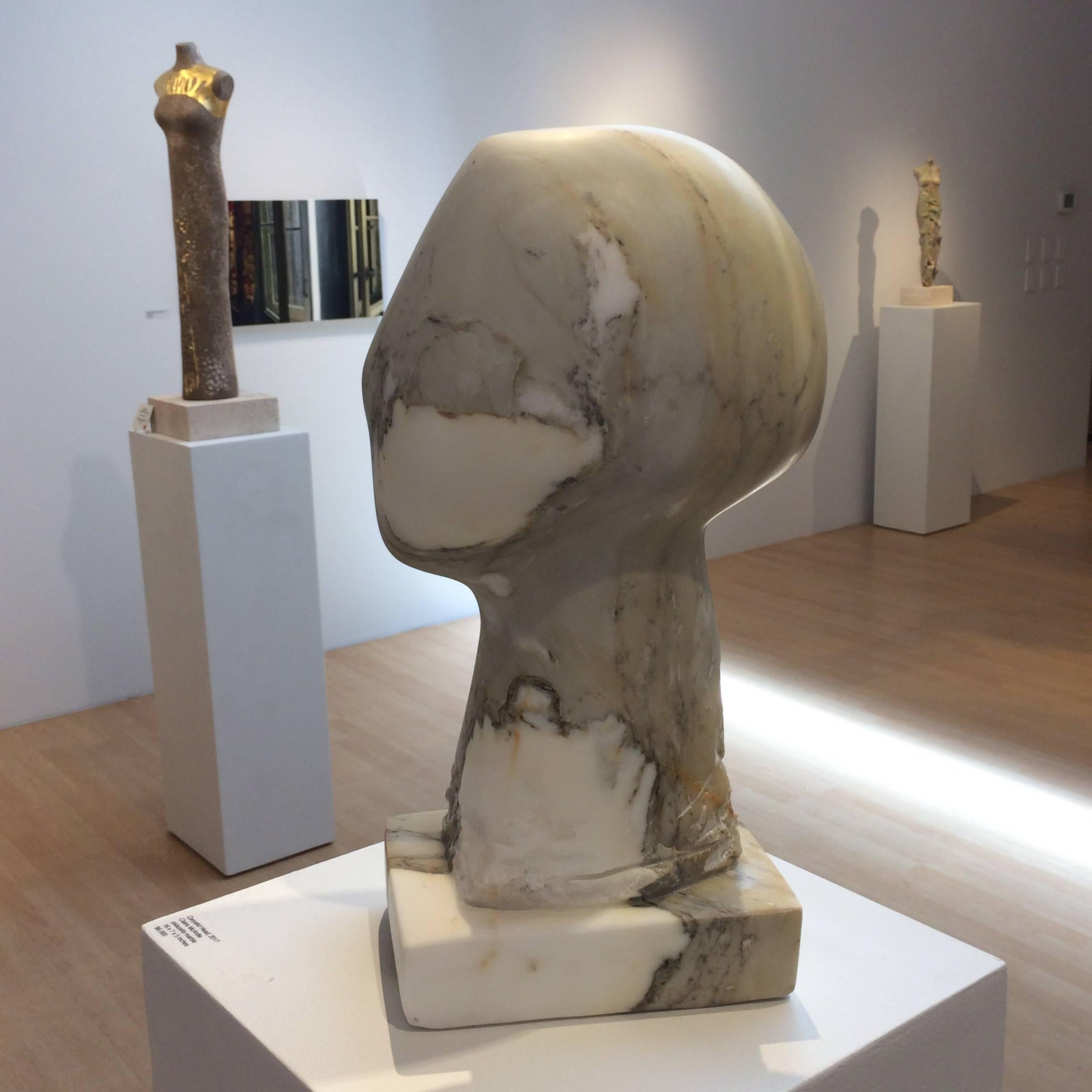 Claire McArdle is an internationally recognized sculptor. After earning a Bachelor in Fine Arts from Virginia Commonwealth University in 1981, she moved to Italy in 1988 to work with the master carvers in Carrara. She continues to travel to Italy to