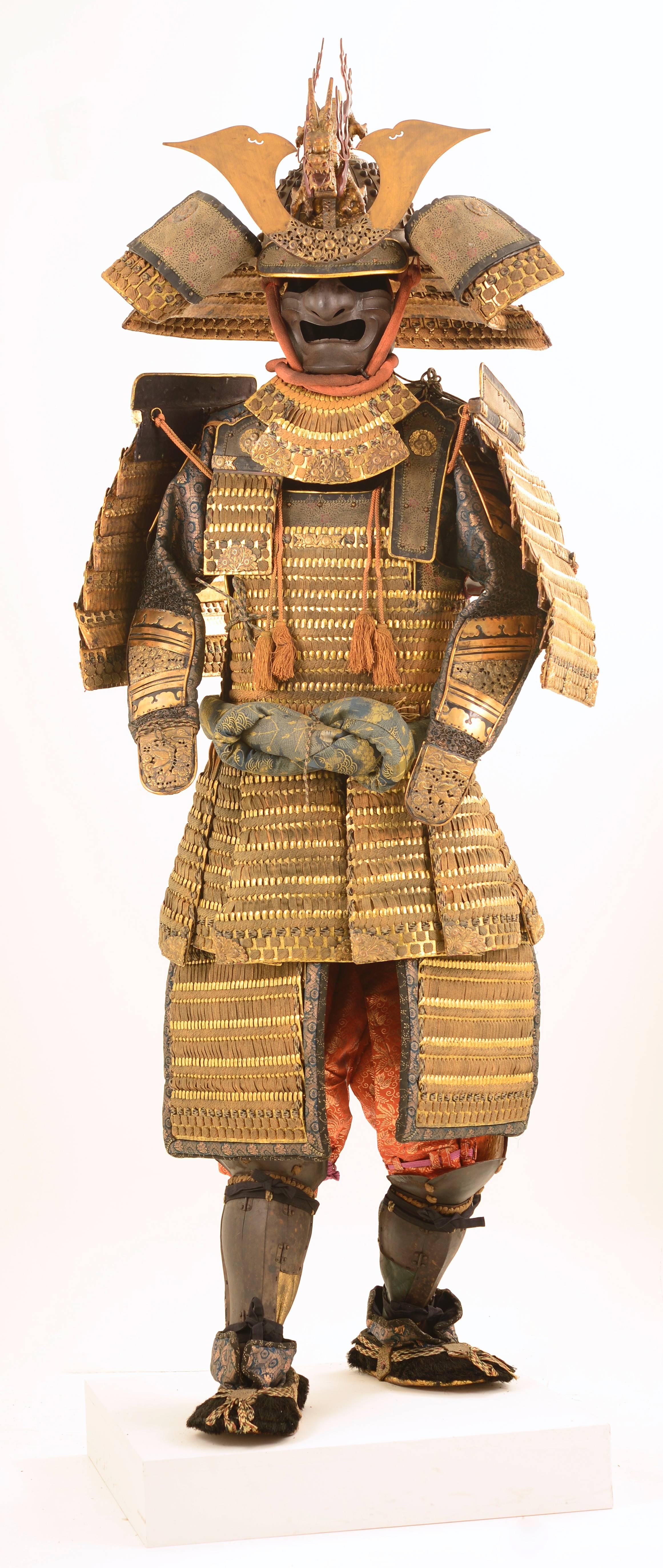 Spectacular Samurai Yoroi Armor - Art by Katchu Shi