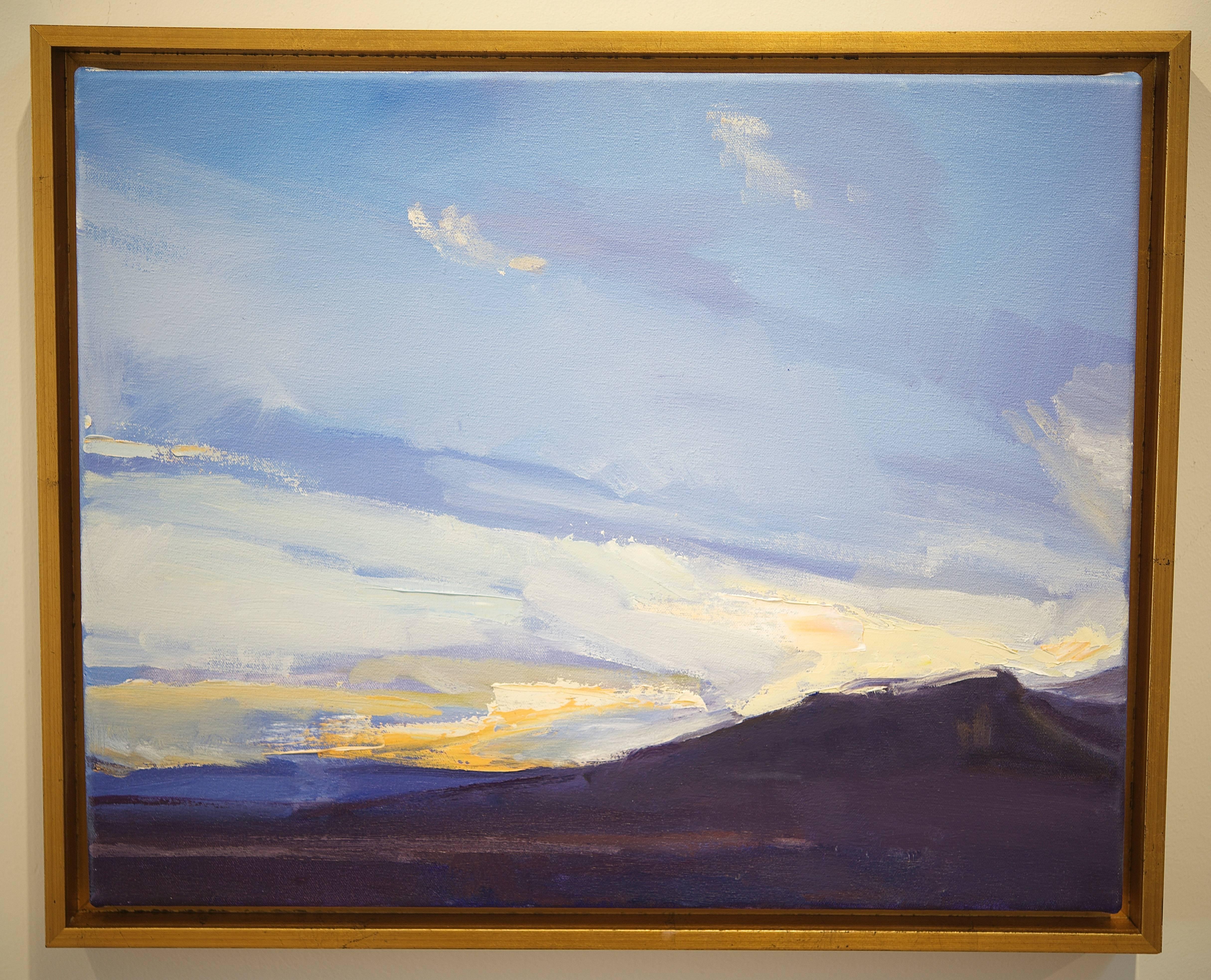 Dragon Sky, Northern NM. - Painting by Kathryn Stedham