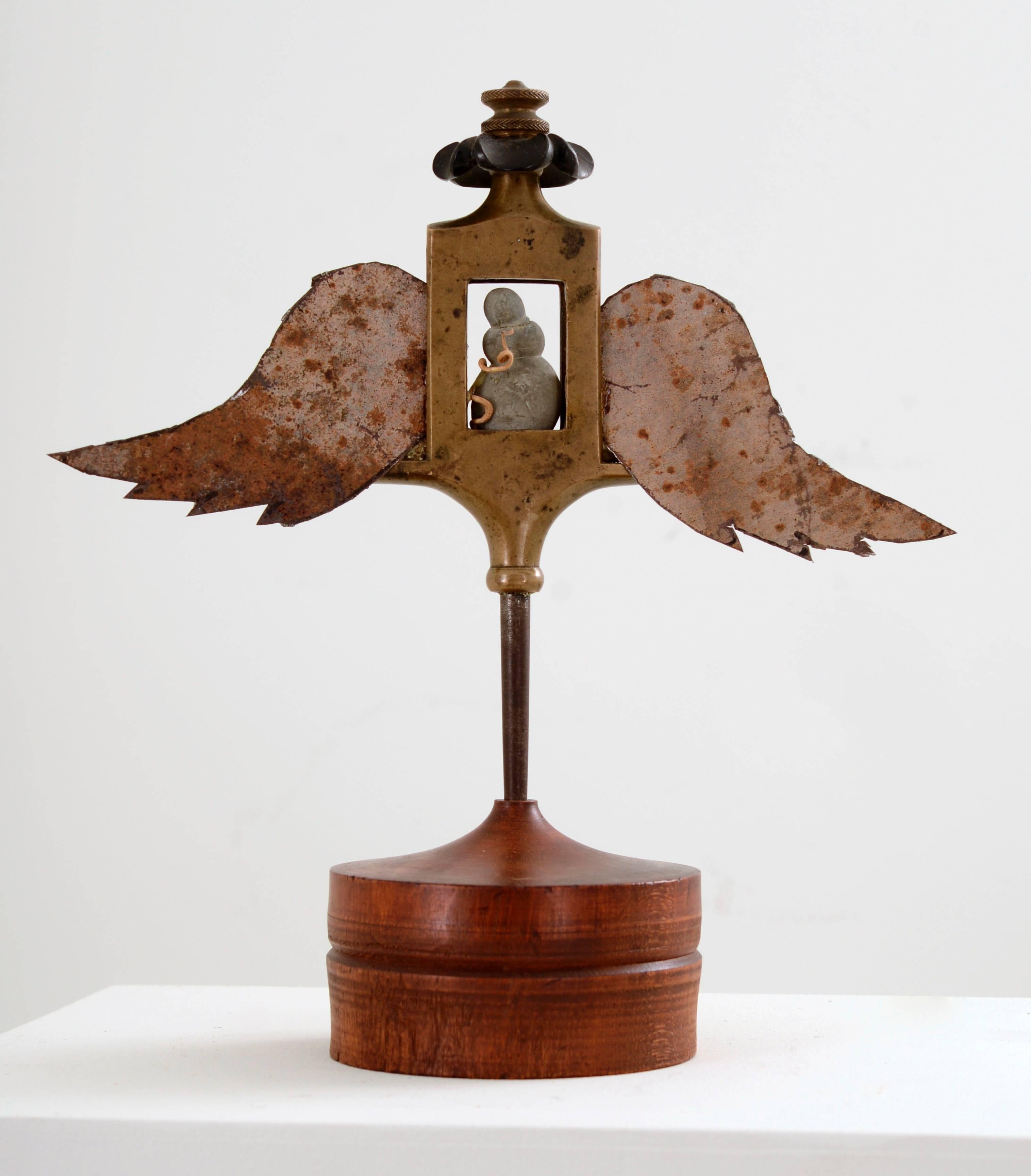 William Dubby Fuqua Figurative Sculpture - Fallen Angel 
