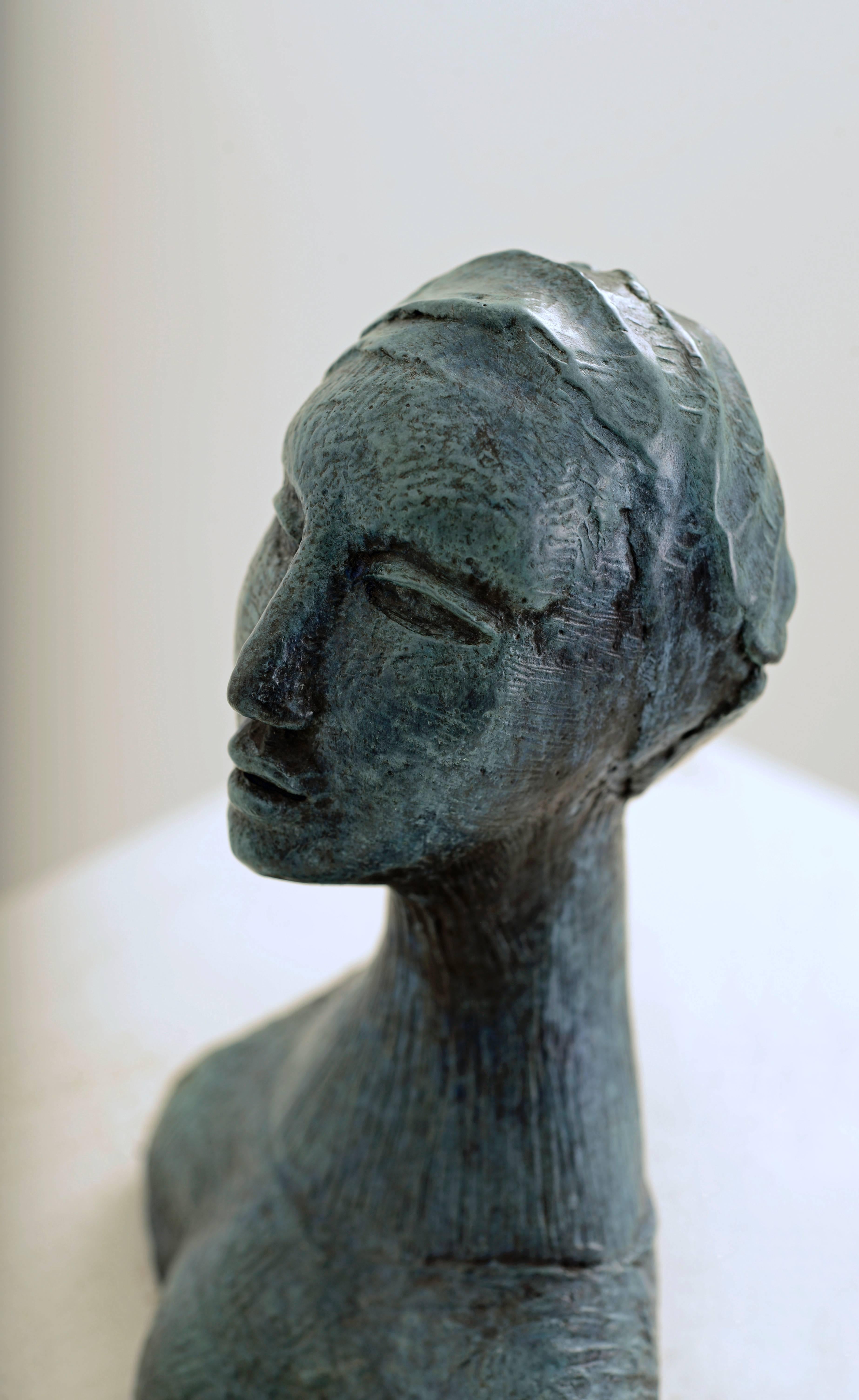 Sappho Bust - Sculpture by Claire McArdle