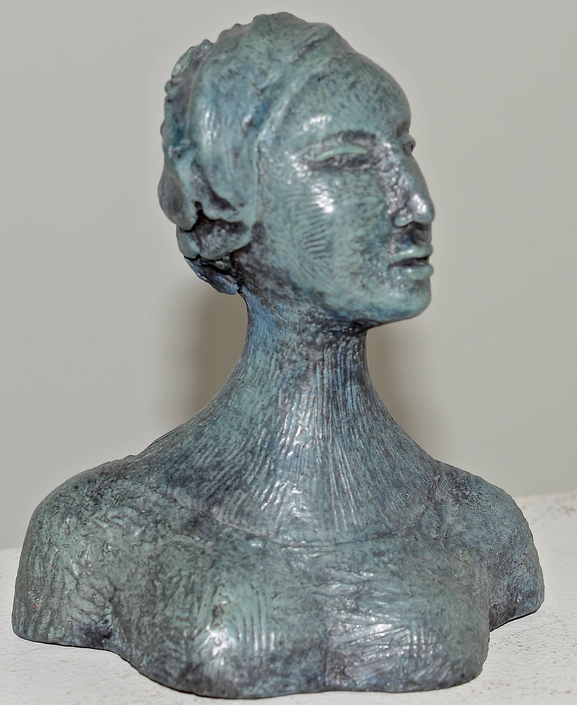 Claire McArdle Figurative Sculpture - Sappho Bust