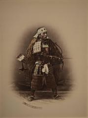 Antique Photograph of a Samurai