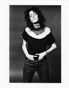 Patti Smith, 8"x"10, Silver Gelatin Print