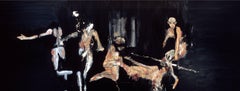 "Deposition" by Michael Hafftka. Figurative oil painting with religious theme