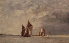 Thames Barges Racing On The Orwell