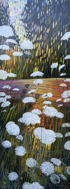 «Encaje de verano cálido», pintura original