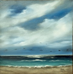 Blue Horizon, Oil Painting