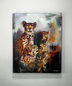 «Legacy in Motion», pintura al óleo