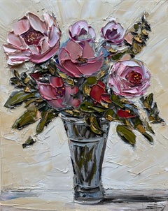 Petals at First Light, Oil Painting