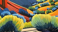 Canyons in the Light, Original Painting