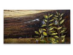 Milkweed Fall, Oil Painting