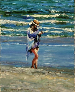 Pausa, dipinto a olio