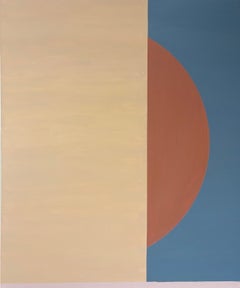 Fragmentos del Monumento XIII: «El sol dividido», pintura al óleo abstracta