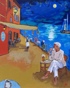 «Soledad junto al mar», pintura original