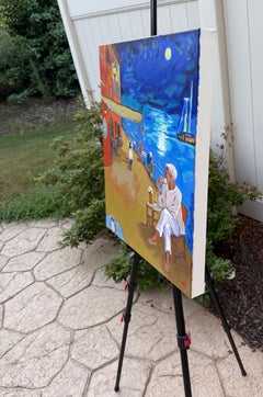 «Soledad junto al mar», pintura original