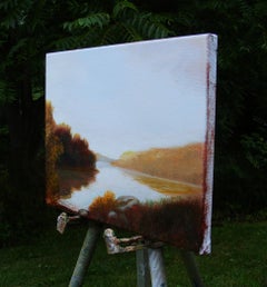 By the Lake, Oil Painting