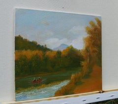 Baker Pond, Oil Painting