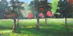 Glade with Red Trees, Original Painting