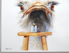 Guardian of the Quail Eggs, Original Painting