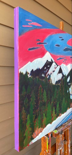 Approach to Berthoud Pass, Original Painting